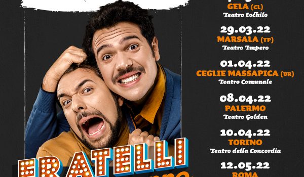 I Sansoni, annunciano il tour primaverile di FRATELLI…MA NON TROPPO!