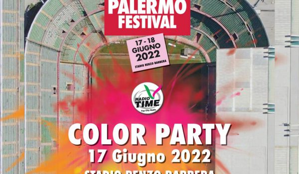 COLOR PARTY RADIO TIME E SERATA TIME 90 AL “RENZO BARBERA” IL 17 GIUGNO