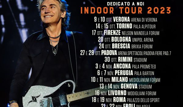 LUCIANO LIGABUE a Novembre in concerto al Palarescifina di Messina