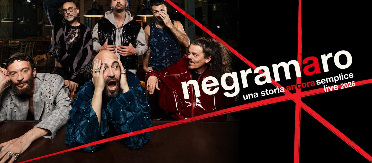 Negramaro al Dream Pop Fest di Palermo: il 21 agosto 2026 al Velodromo