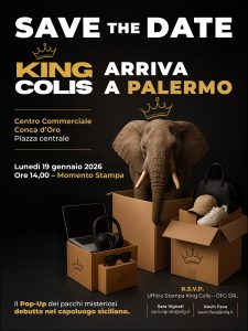 King Colis sbarca al Conca d’Oro