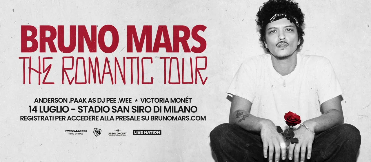 Bruno Mars è tornato: tutto su “I Just Might”, il nuovo album e le date a San Siro