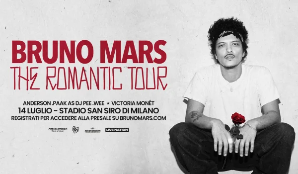 Bruno Mars è tornato: tutto su “I Just Might”, il nuovo album e le date a San Siro