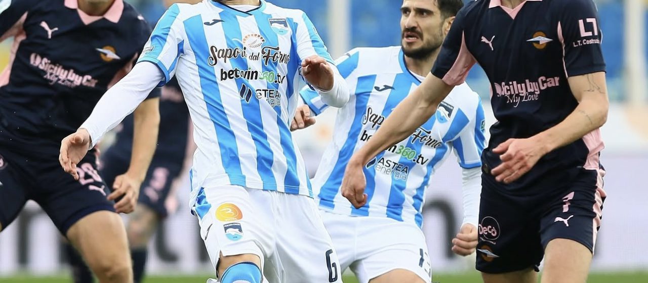Serie B, Pescara-Palermo 2-1: rosanero irriconoscibili, battuta d’arresto pesante